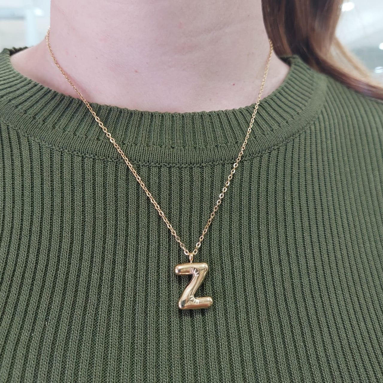 Collar Letra Z Acero 210000023468x
