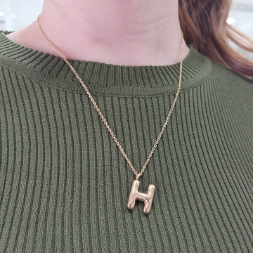 Collar Letra H Acero 210000023486x