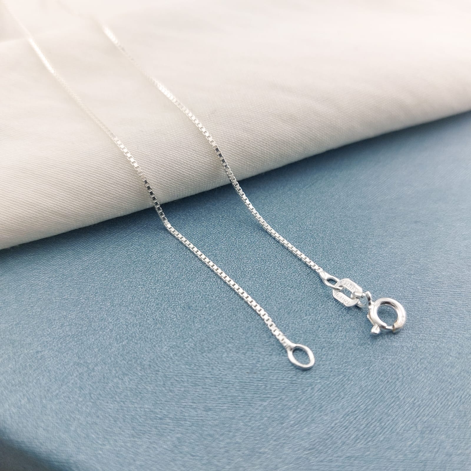 Cadena Veneciana 45cm x 0.8mm  Plata 925 210000015731v