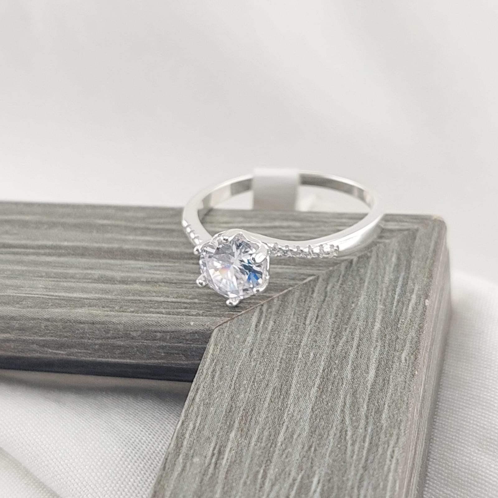 Anillo Compromiso Plata 925 210000024258v