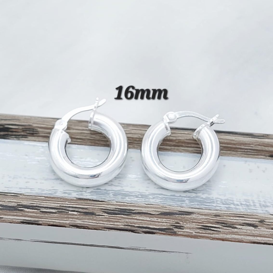 Argollas 16mm Plata 925 210000024240