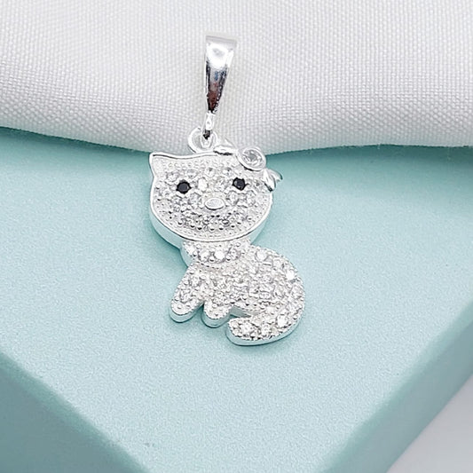 Dije Gatito Plata 925 24188