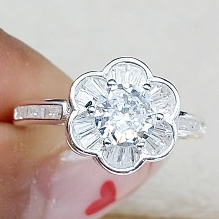 Anillo Dama Compromiso Plata 925 210000024091