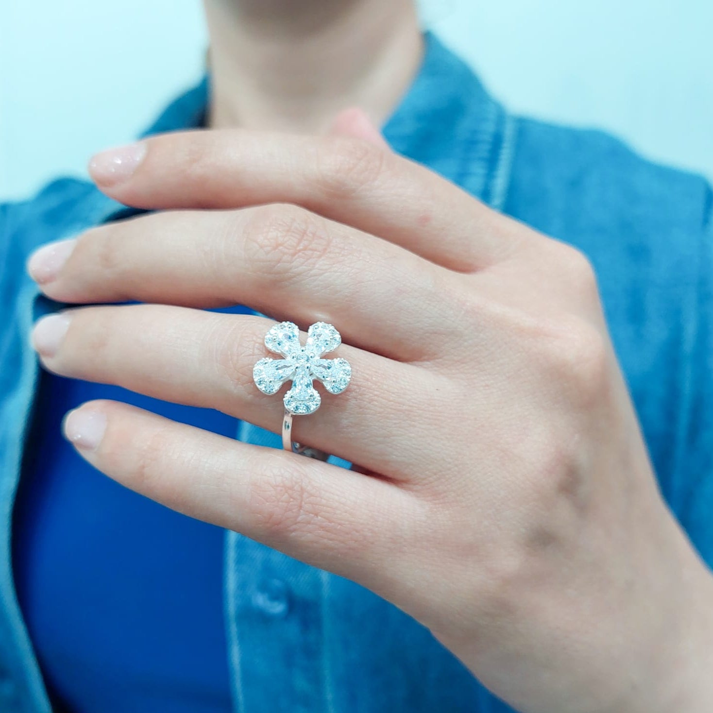 Anillo Dama Casual Plata 925 210000024095v