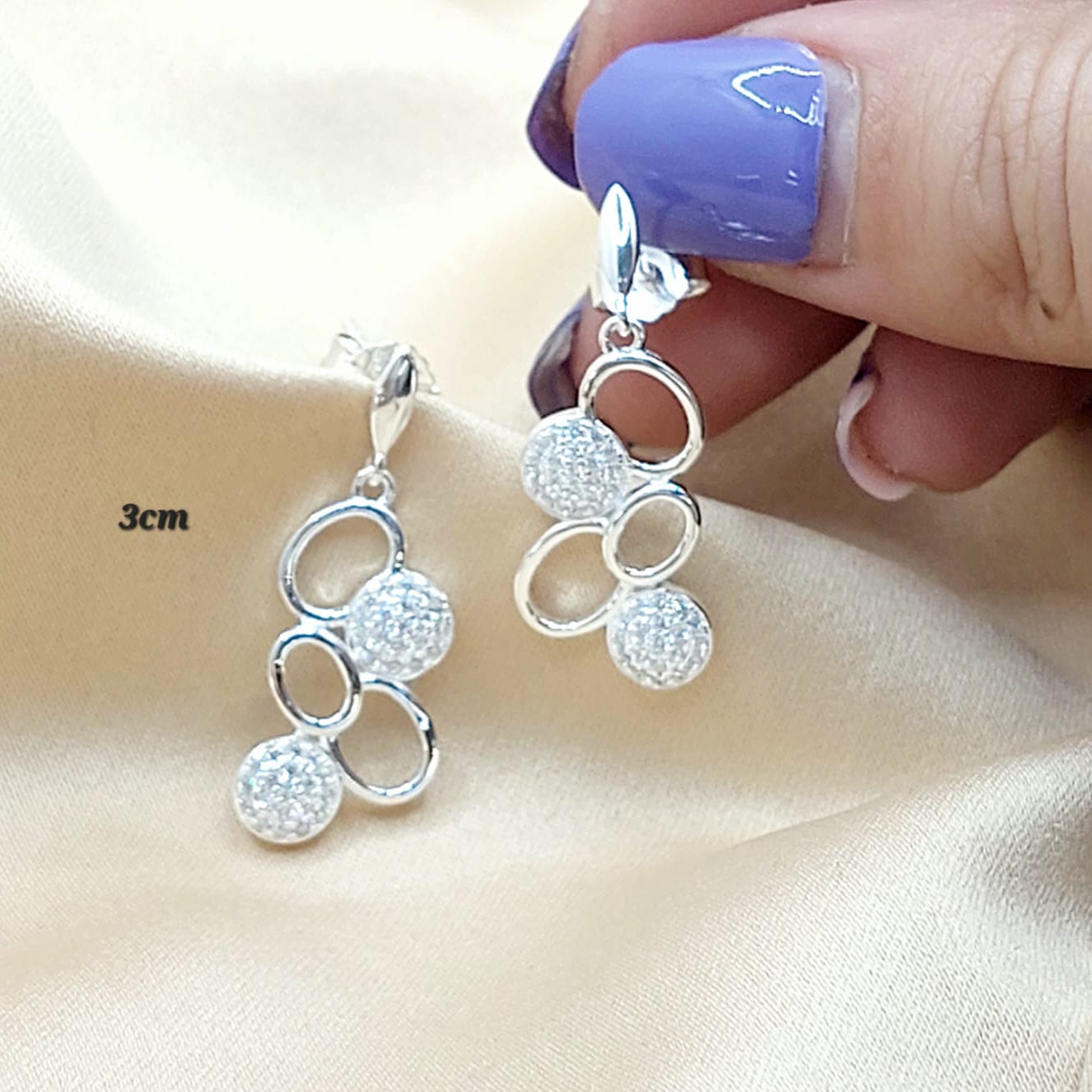 Aretes Dama 3.1g Plata 925 210000023913