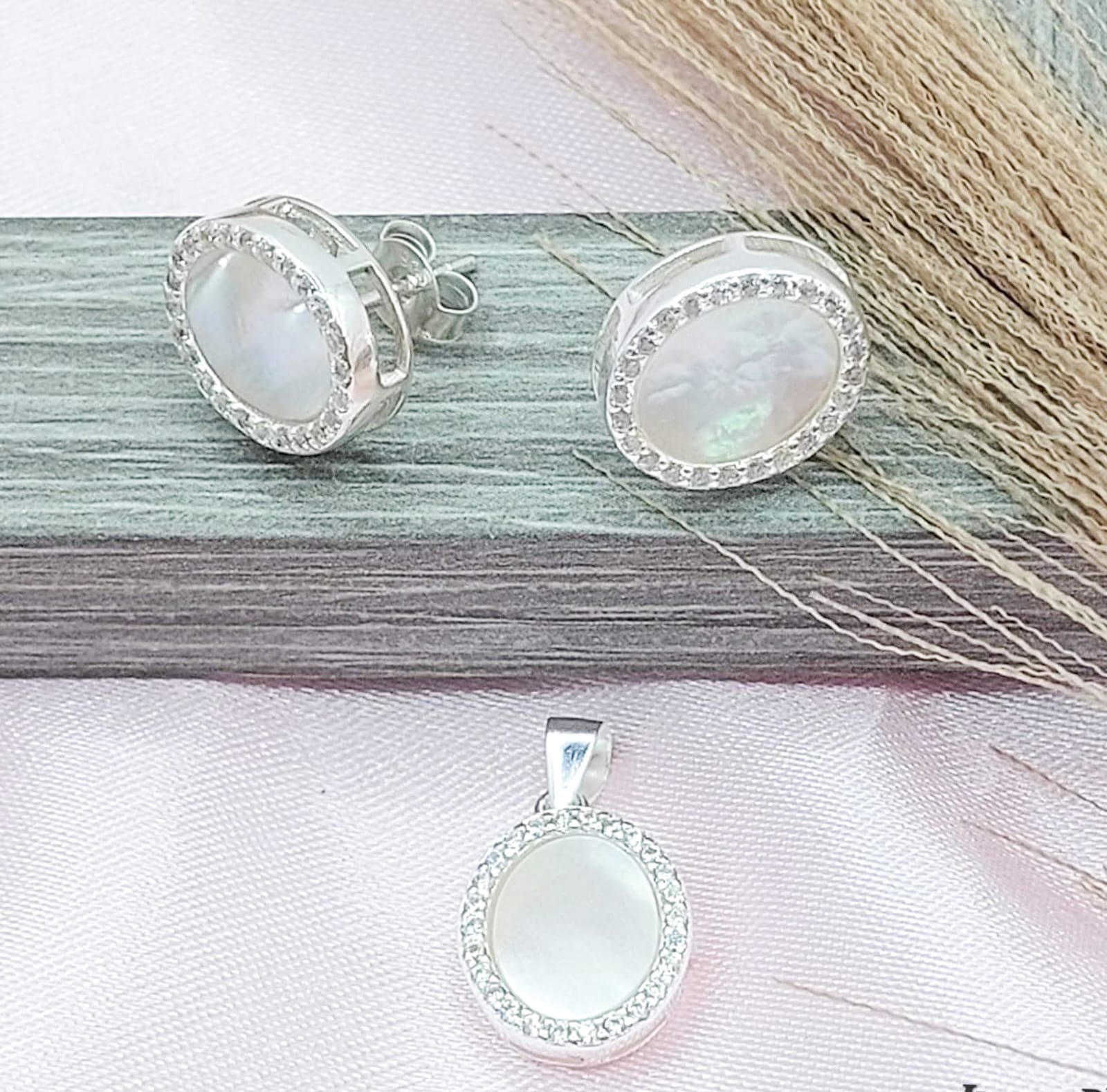 Juego Dama Blanco Plata 925 210000023877