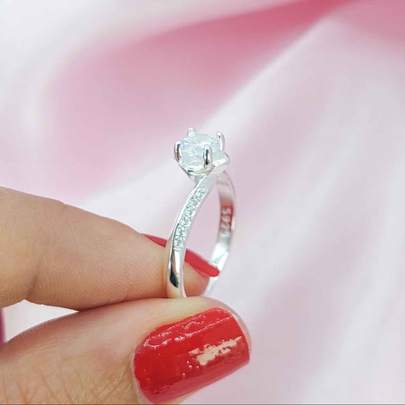 Anillo Compromiso Plata 925 210000024658v