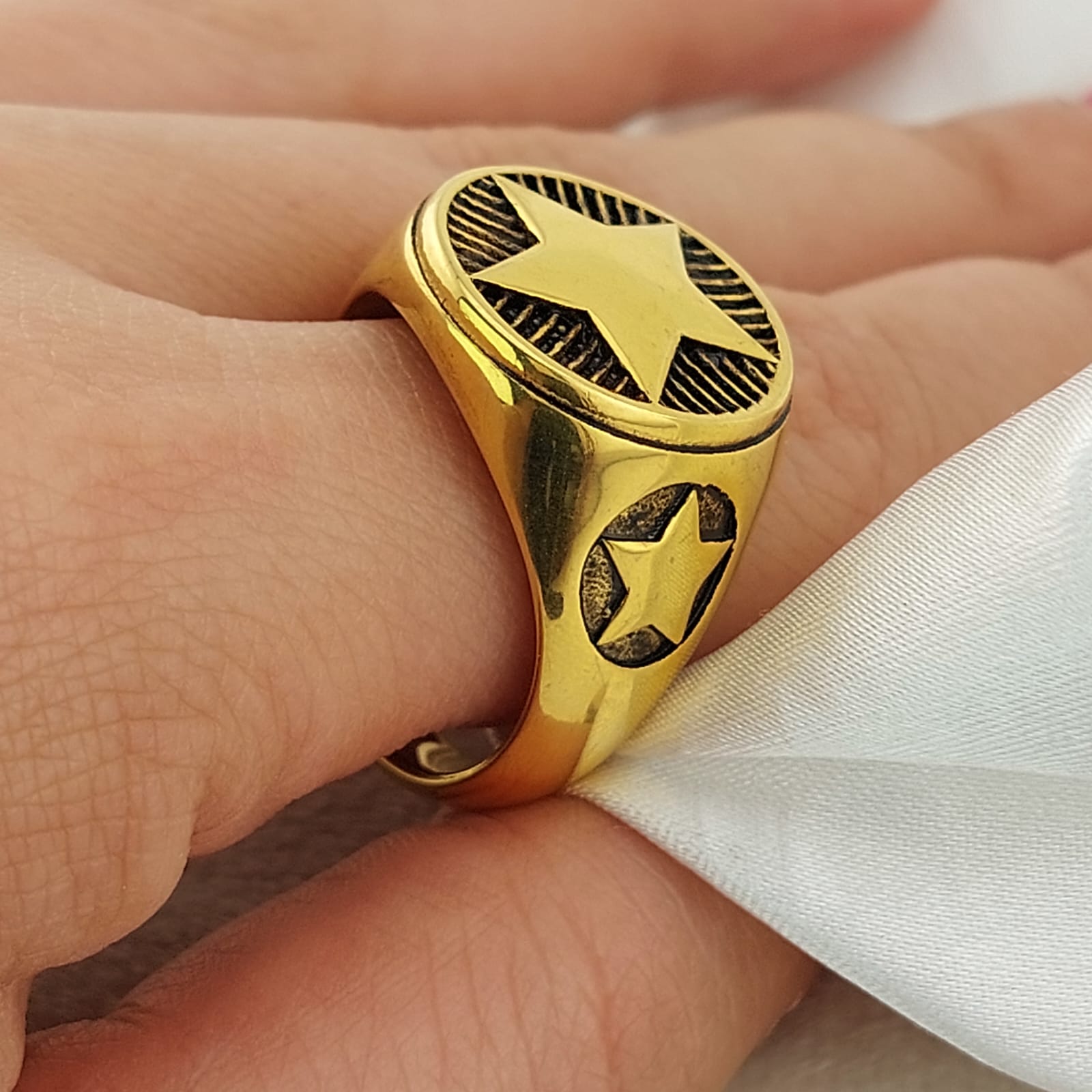 Anillo Hombre Acero 210000020324x