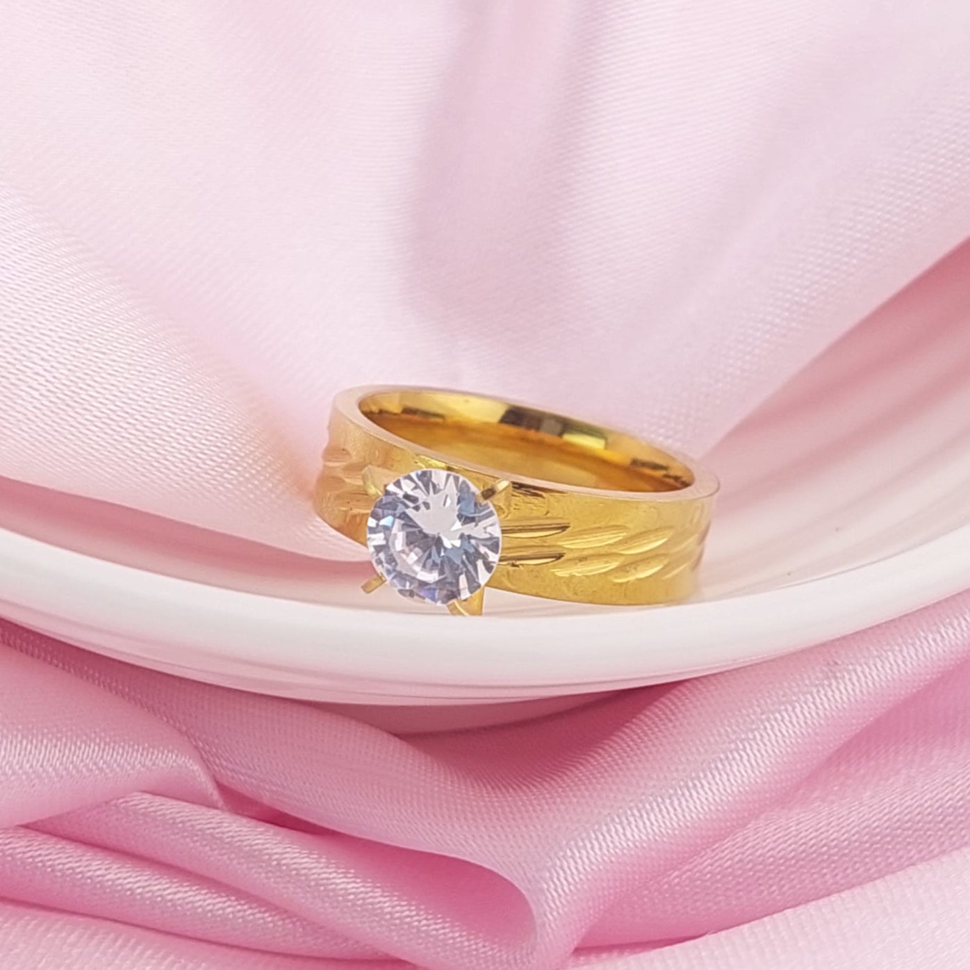 Anillo Compromiso Acero 210000024767x