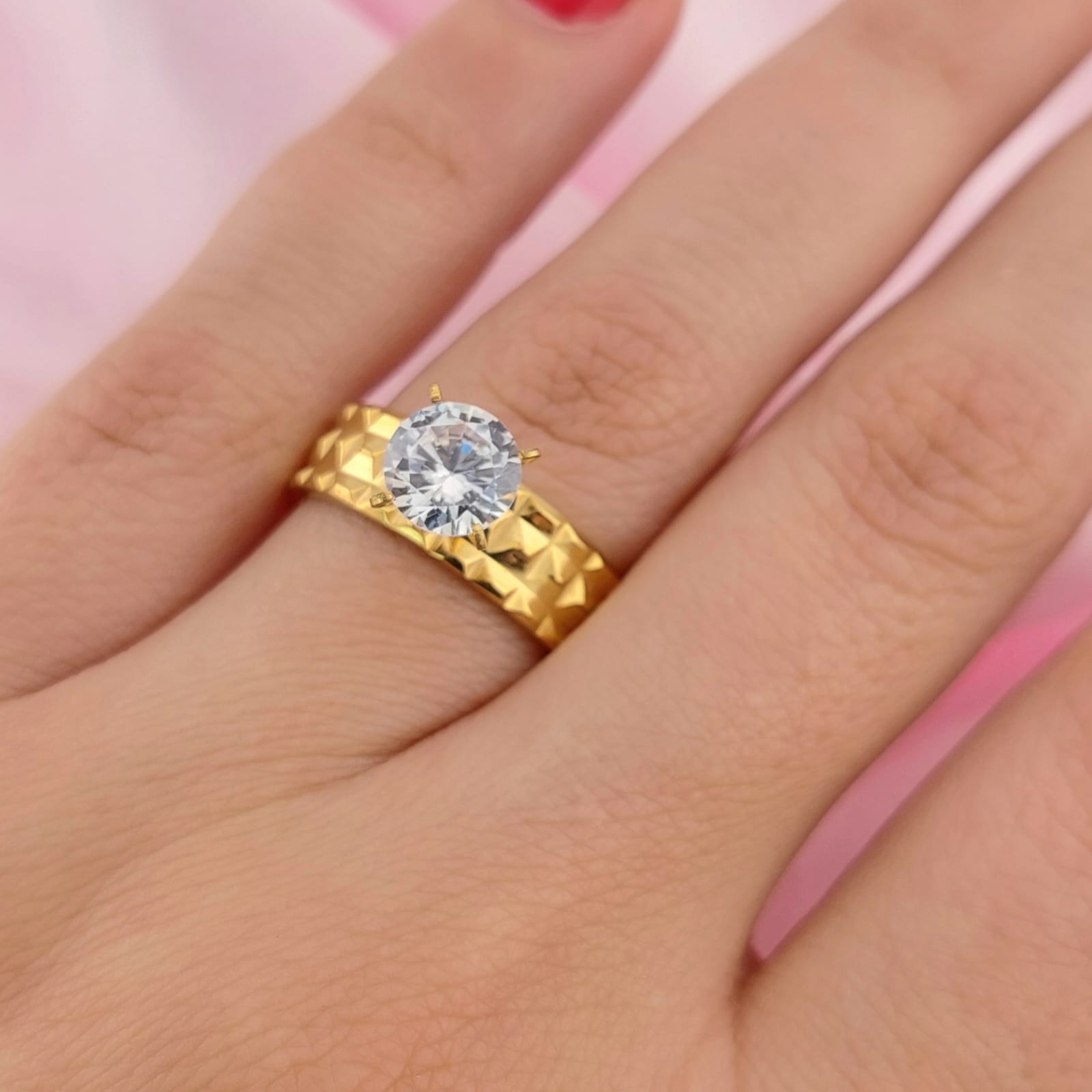 Anillo Compromiso Acero 210000008382v