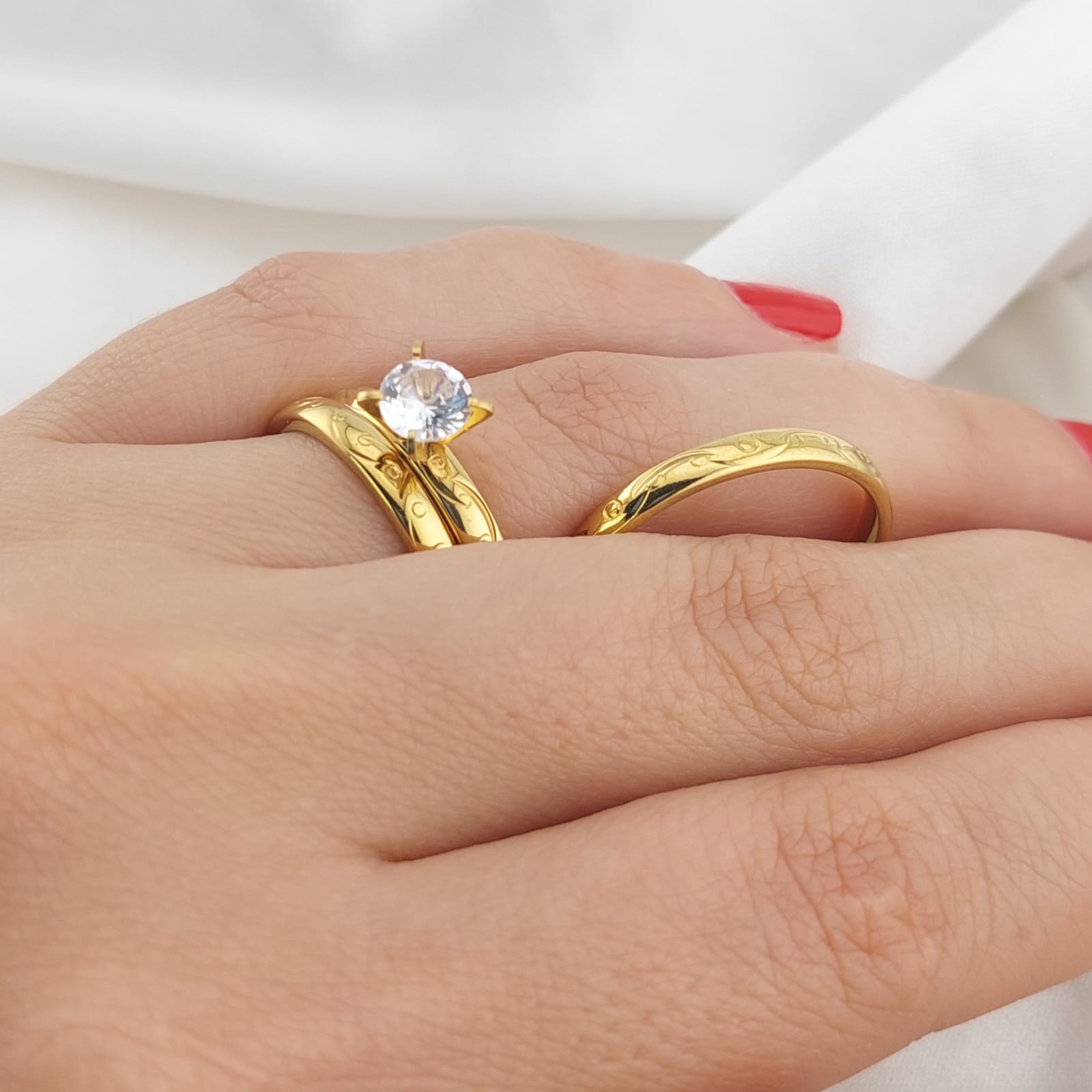 ANILLOS TRIOS ACERO 210000011561x