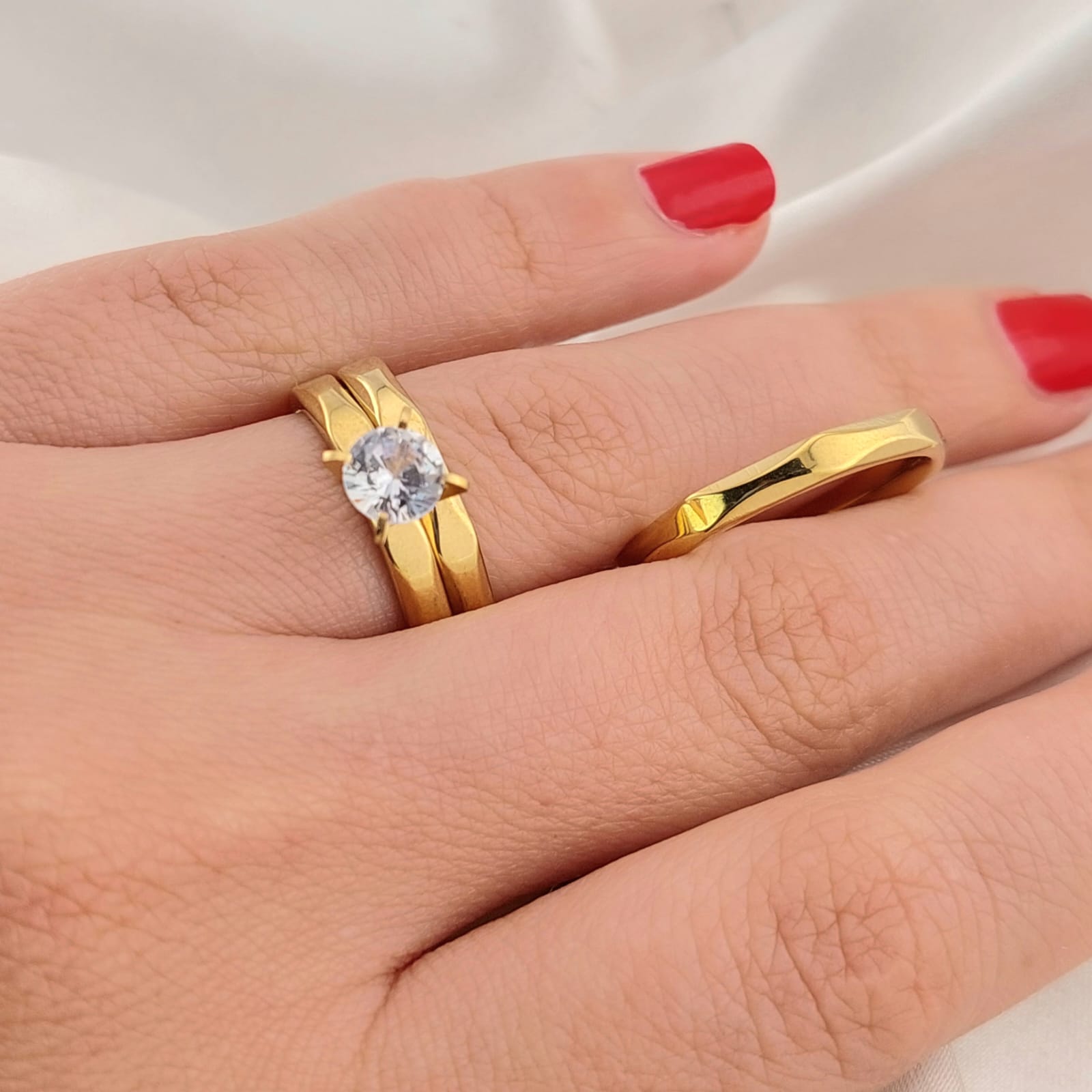 ANILLOS TRIO ACERO 210000010605X