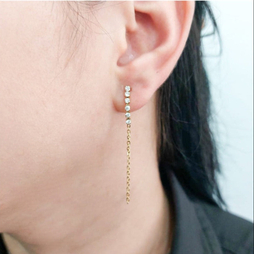 Aretes Largos Acero 210000023579x