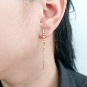 Aretes Largos Acero 210000023579x