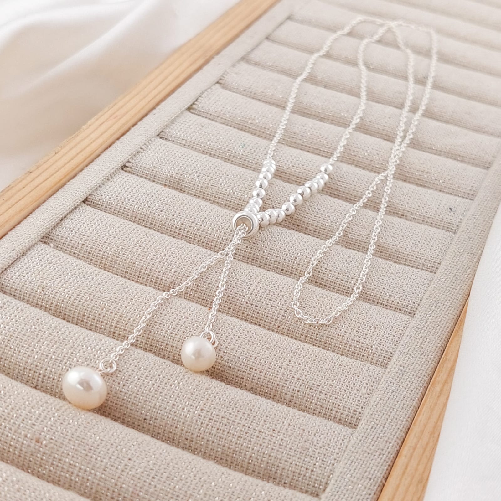 Collar Dama 40-63cm Plata 925 Ajustable 210000014068v