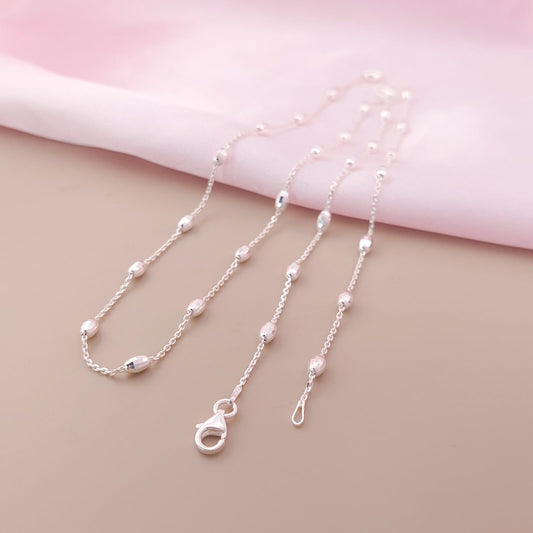 Collar Dama 60cm Plata 925 24526