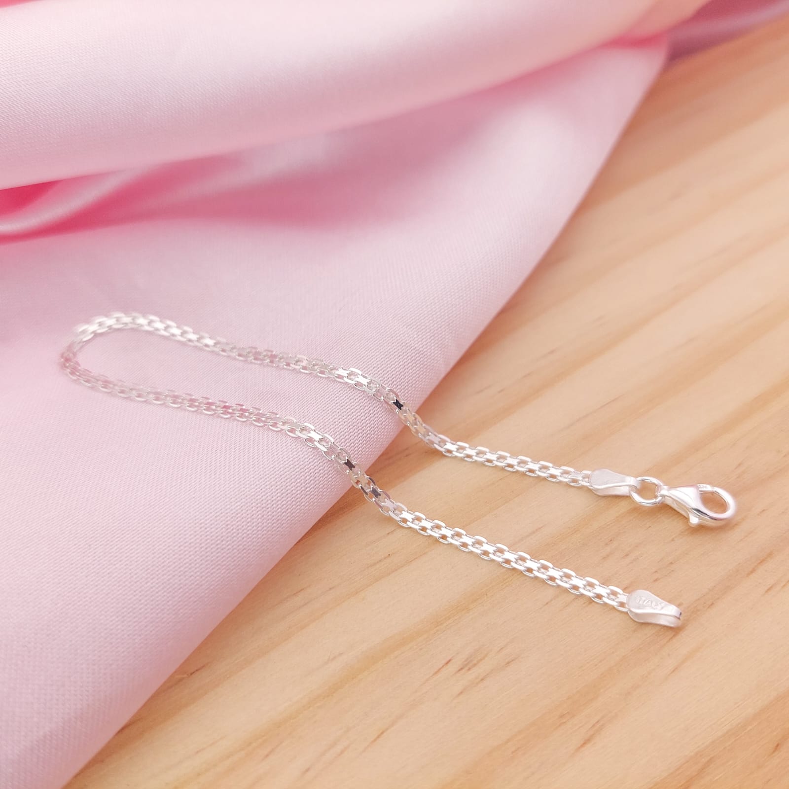 Pulsera Bismark 19CM/2mm Plata 925 210000024491