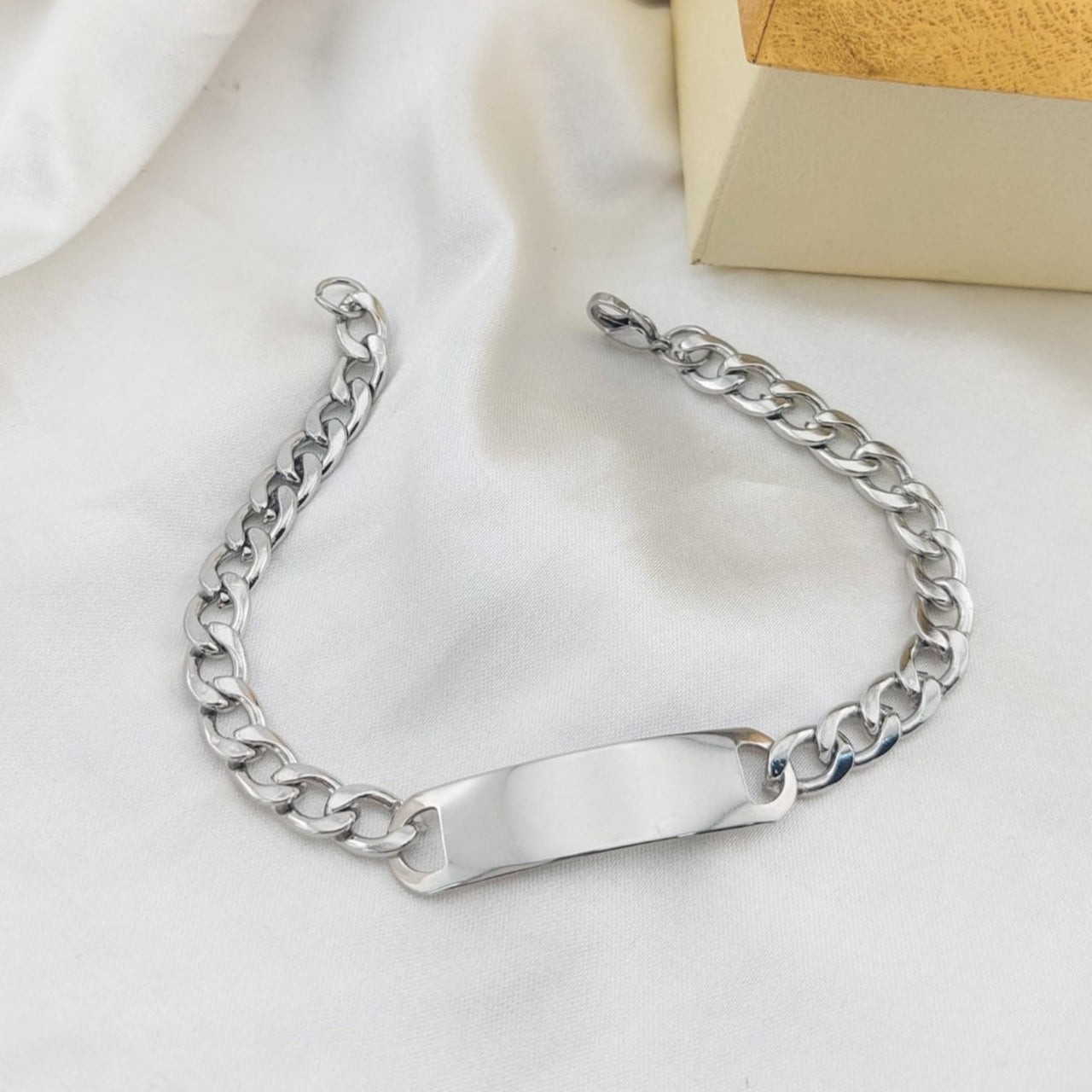 Pulsera Placa Acero 210000020123x