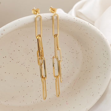 Aretes Largos Acero 210000017704x