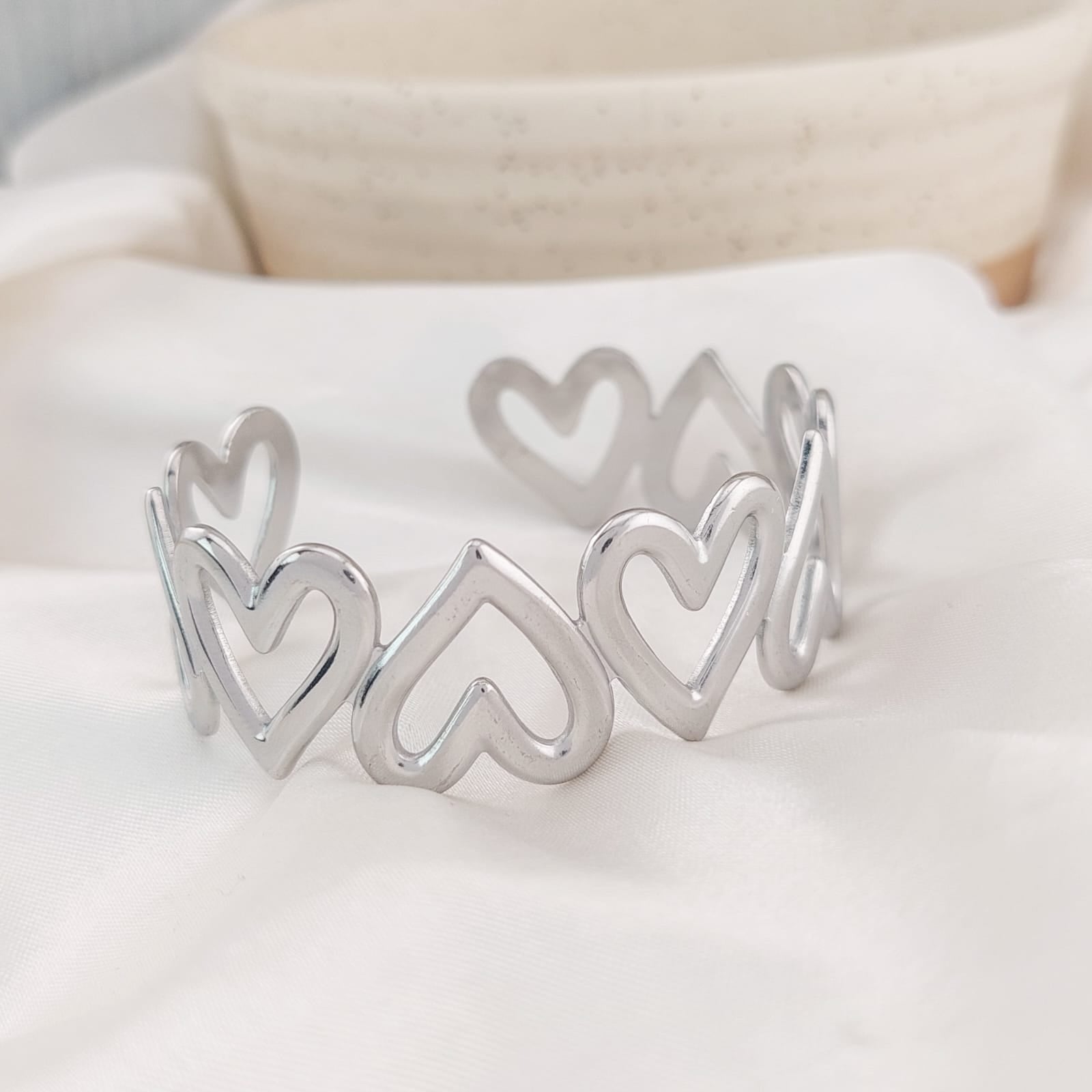 Pulsera Aro Dama Acero 25041