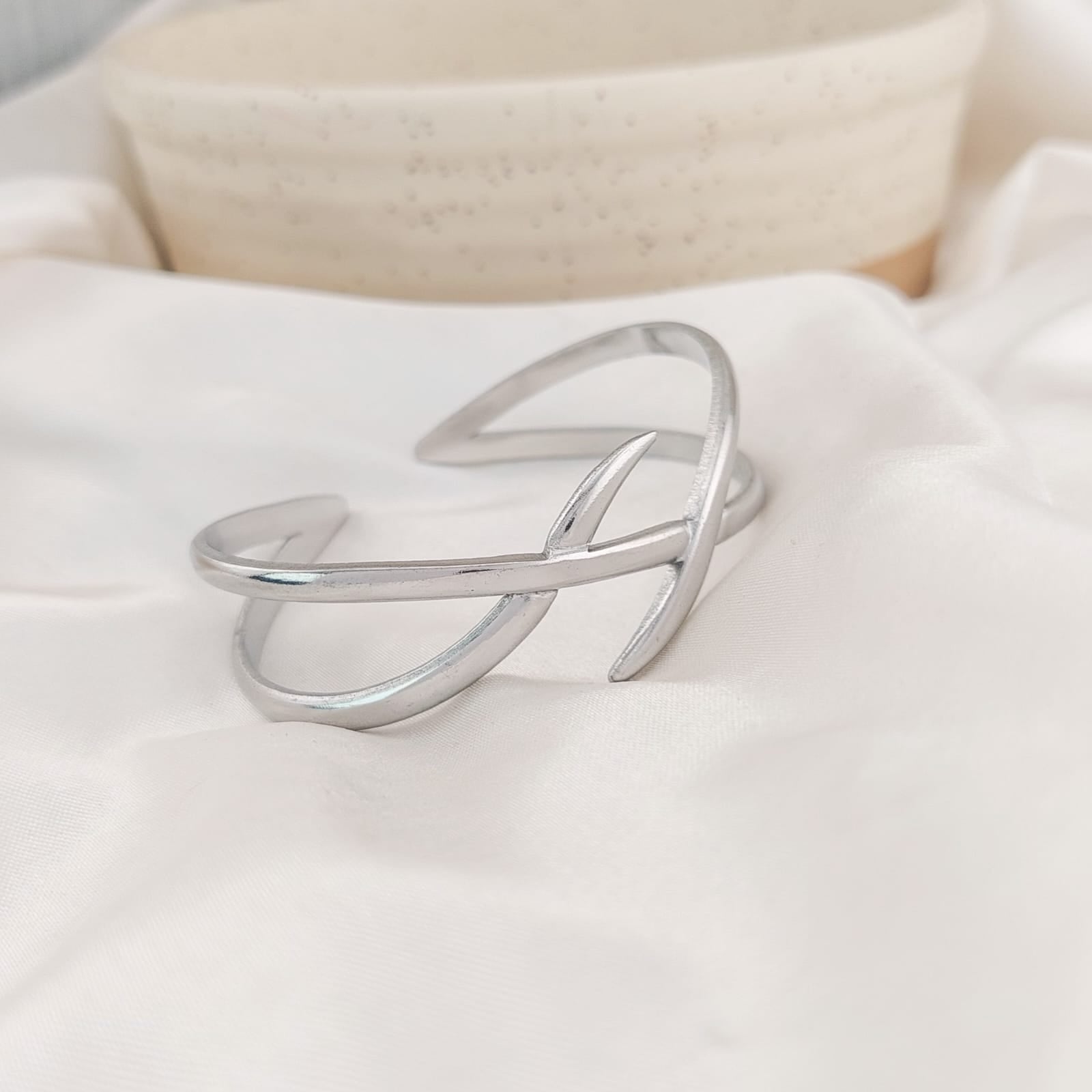 Pulsera Aro Dama Acero 25046