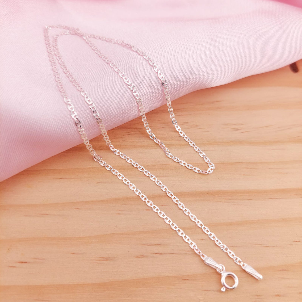 Cadena Gucci 40CM/2mm Plata 925 210000024517