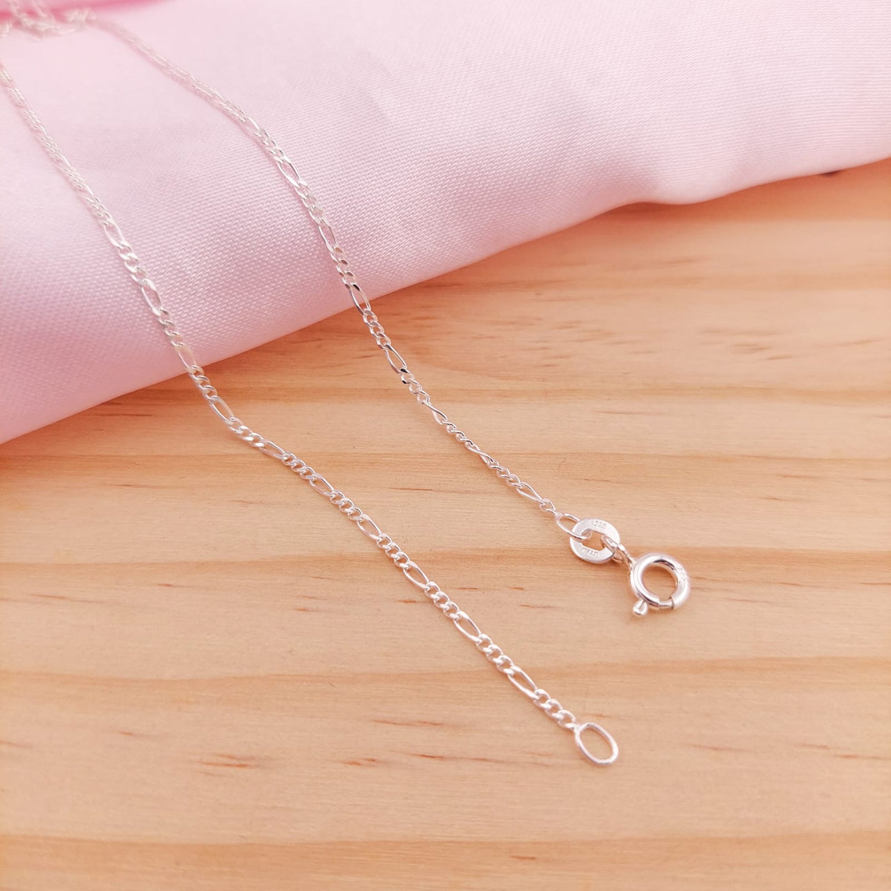 Cadena Fígaro 45CM/1.2mm Plata 925 210000024490