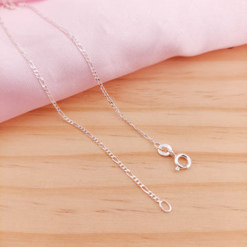 Cadena Fígaro 45CM/1.2mm Plata 925 24490