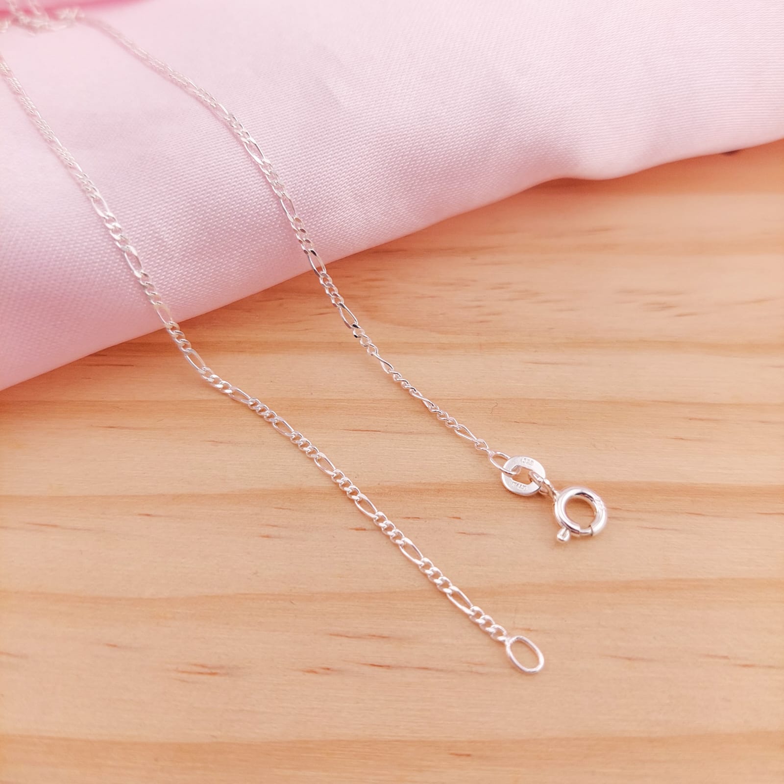 Cadena Fígaro 45CM/1.2mm Plata 925 210000024490v