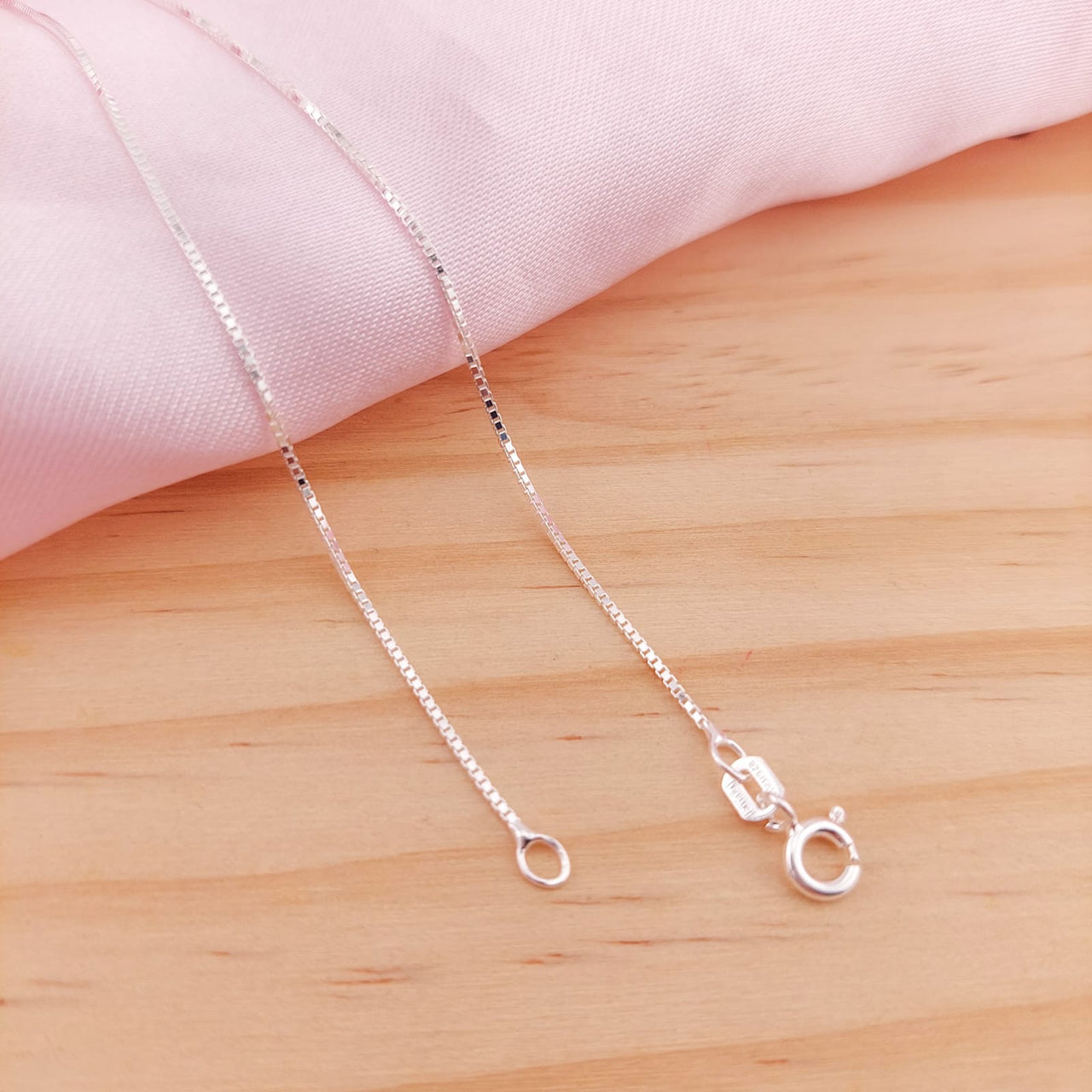 Cadena Veneciana 45cm x 0.8mm  Plata 925 210000015731