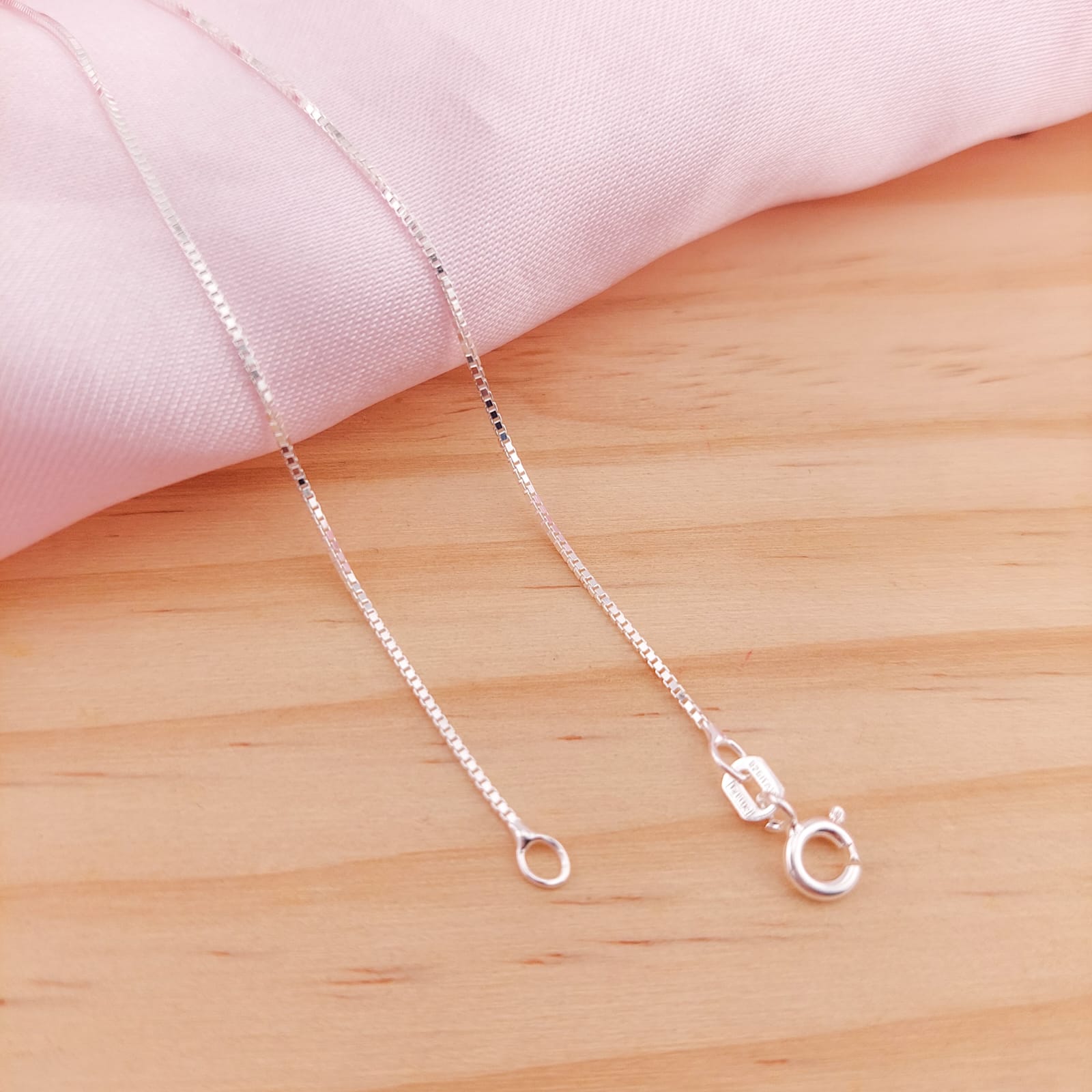 Cadena Veneciana 45cm x 0.8mm  Plata 925 210000015731v