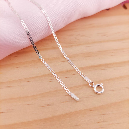 Cadena Gucci Dama 45CM/2mm Plata 925 24520