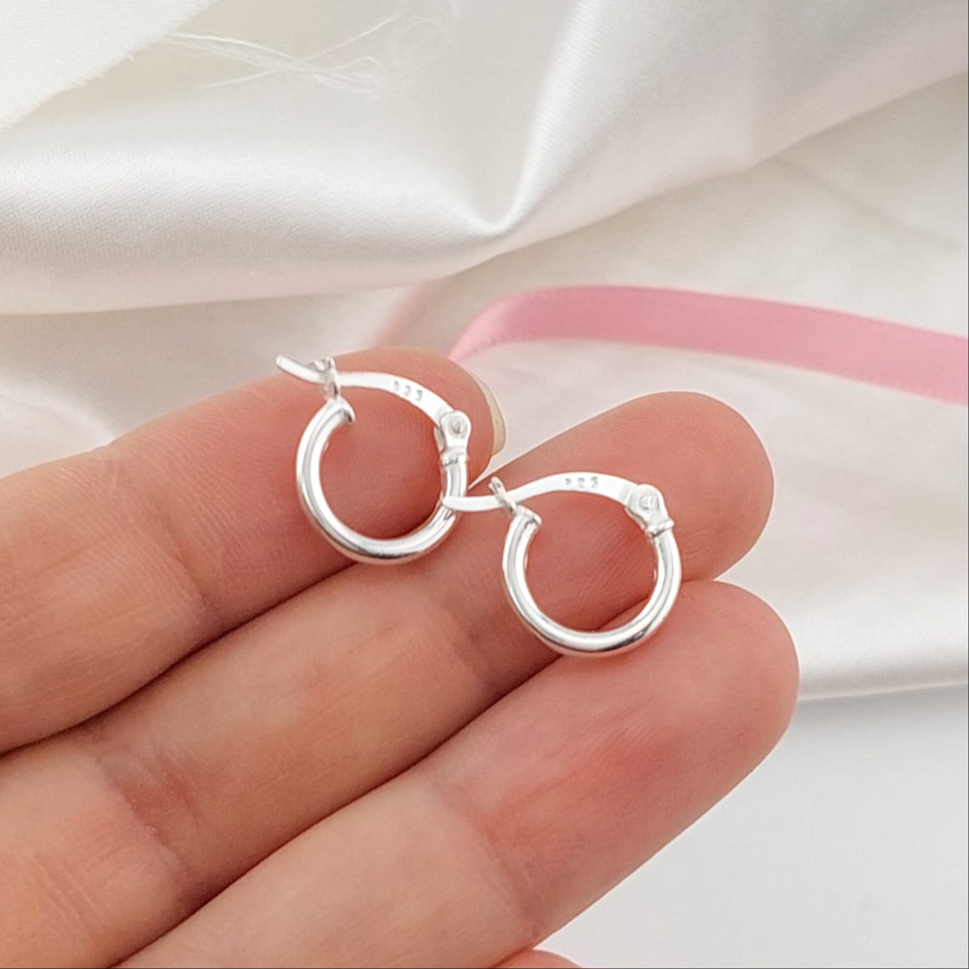 Argollas 12mm Plata 925 25494