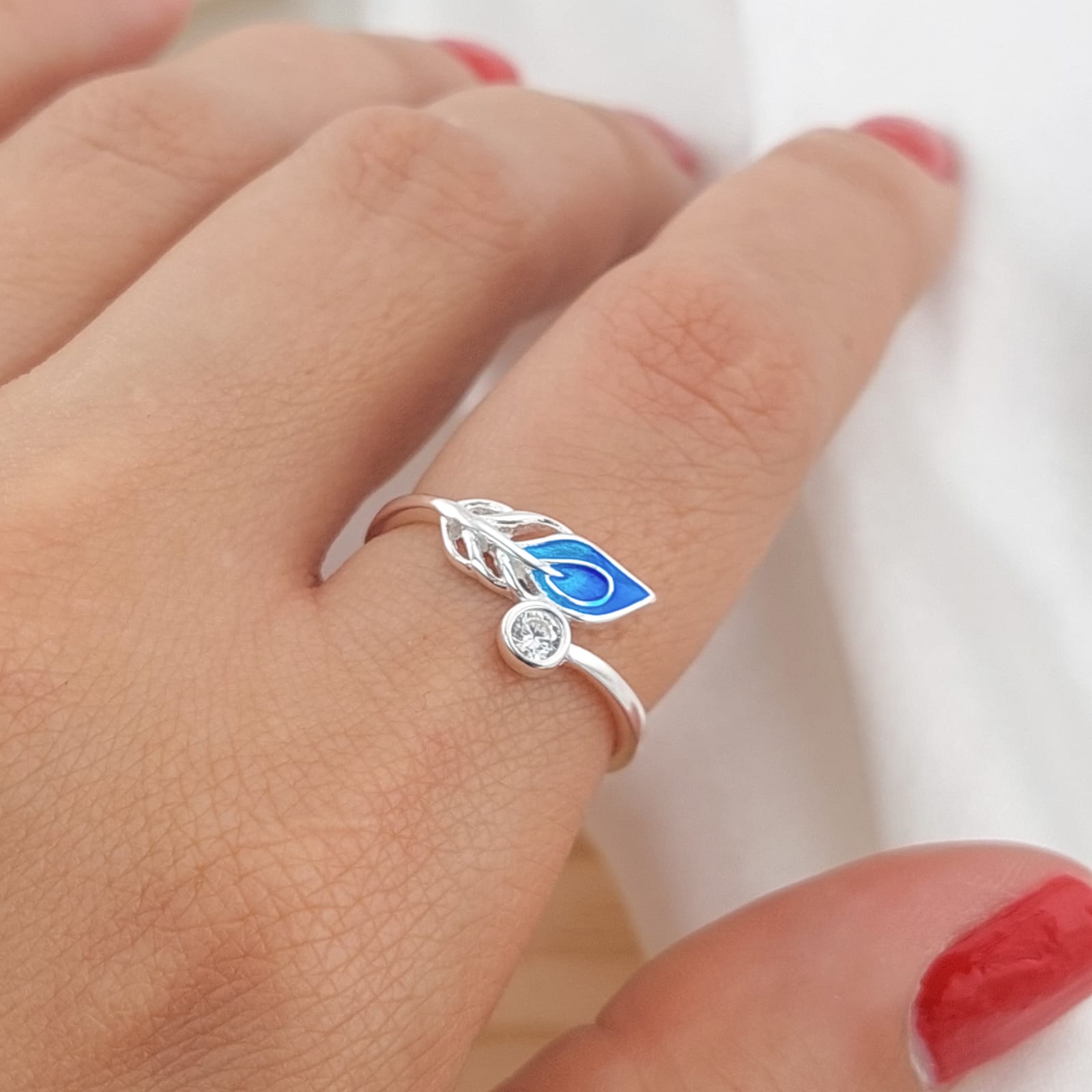 Anillo Dama Plata 925 25527