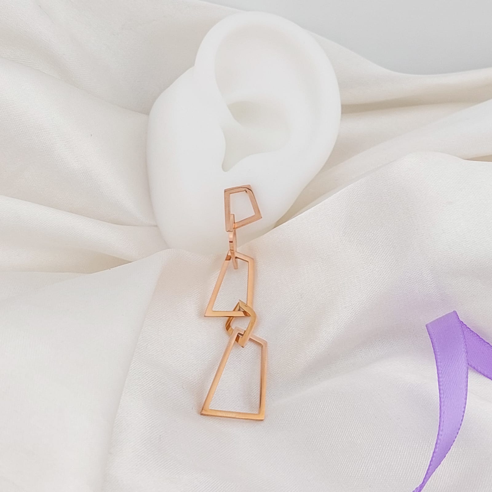 Aretes rosa Acero 210000017682x
