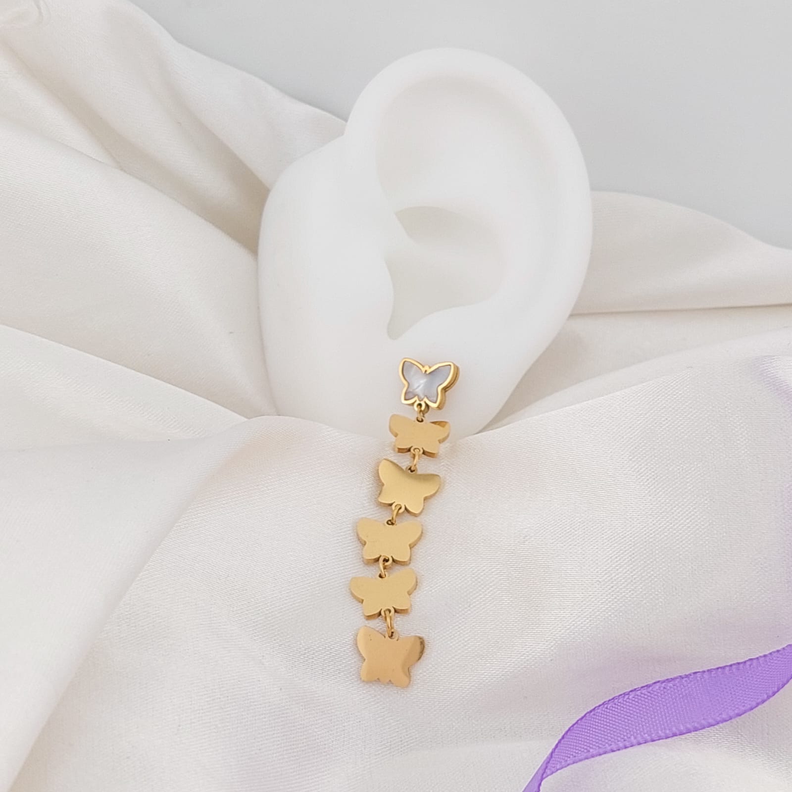 Aretes Largos Acero 210000021605x