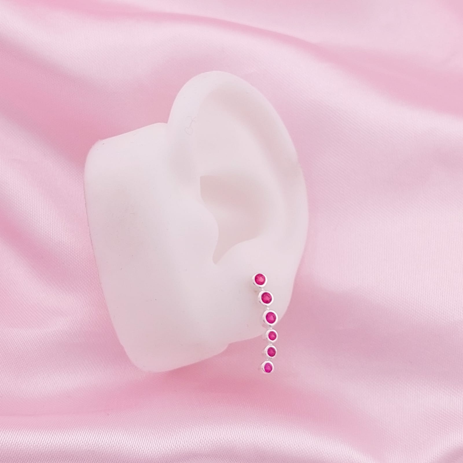 Aretes Escaladores Dama Plata 925 25222
