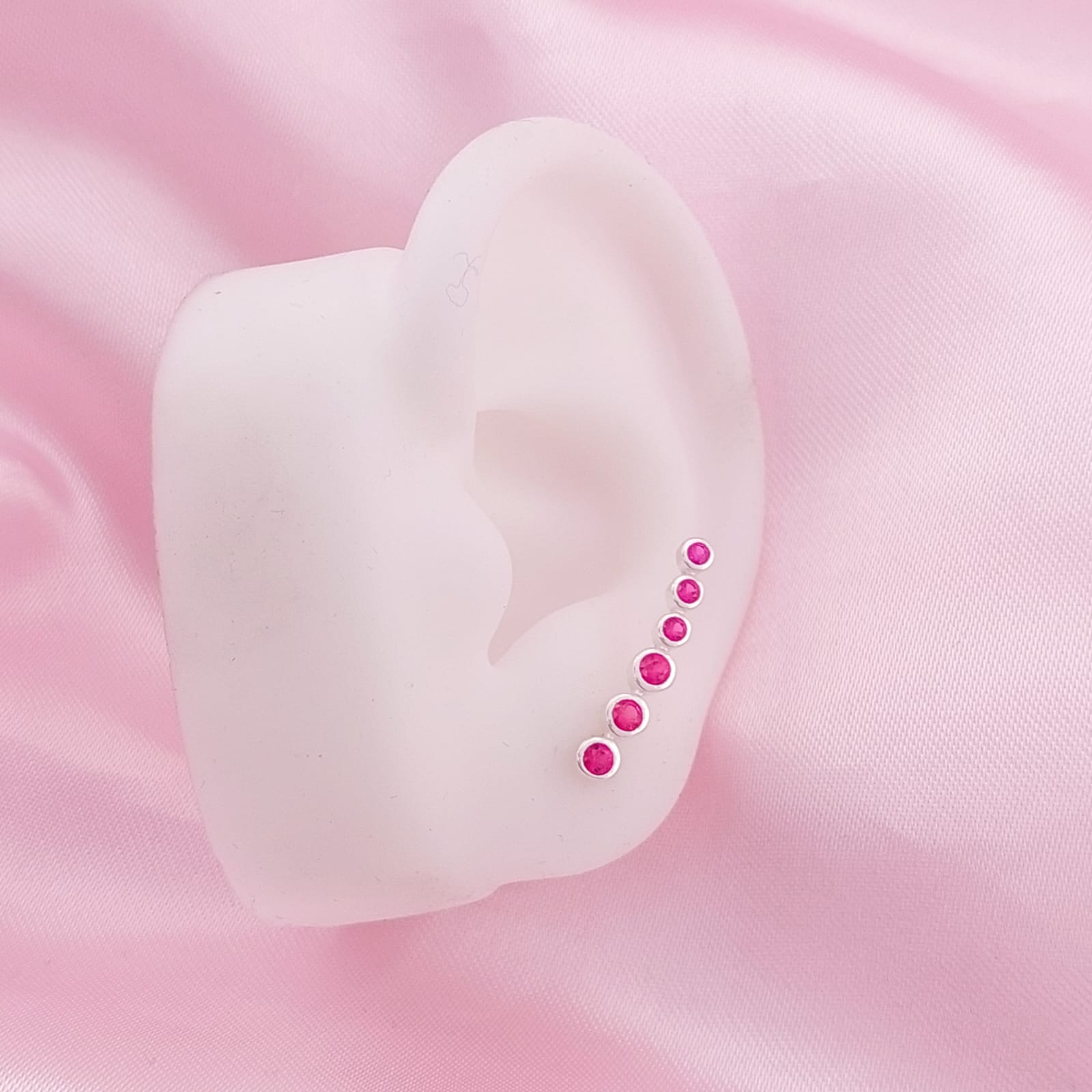 Aretes Escaladores Dama Plata 925 25222