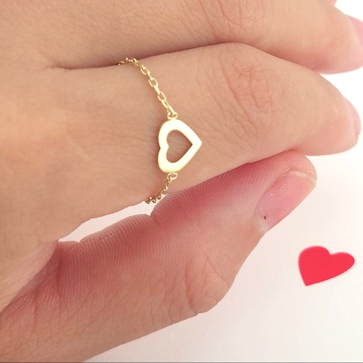 Anillo Ajustable Dama Oro 10k 25745