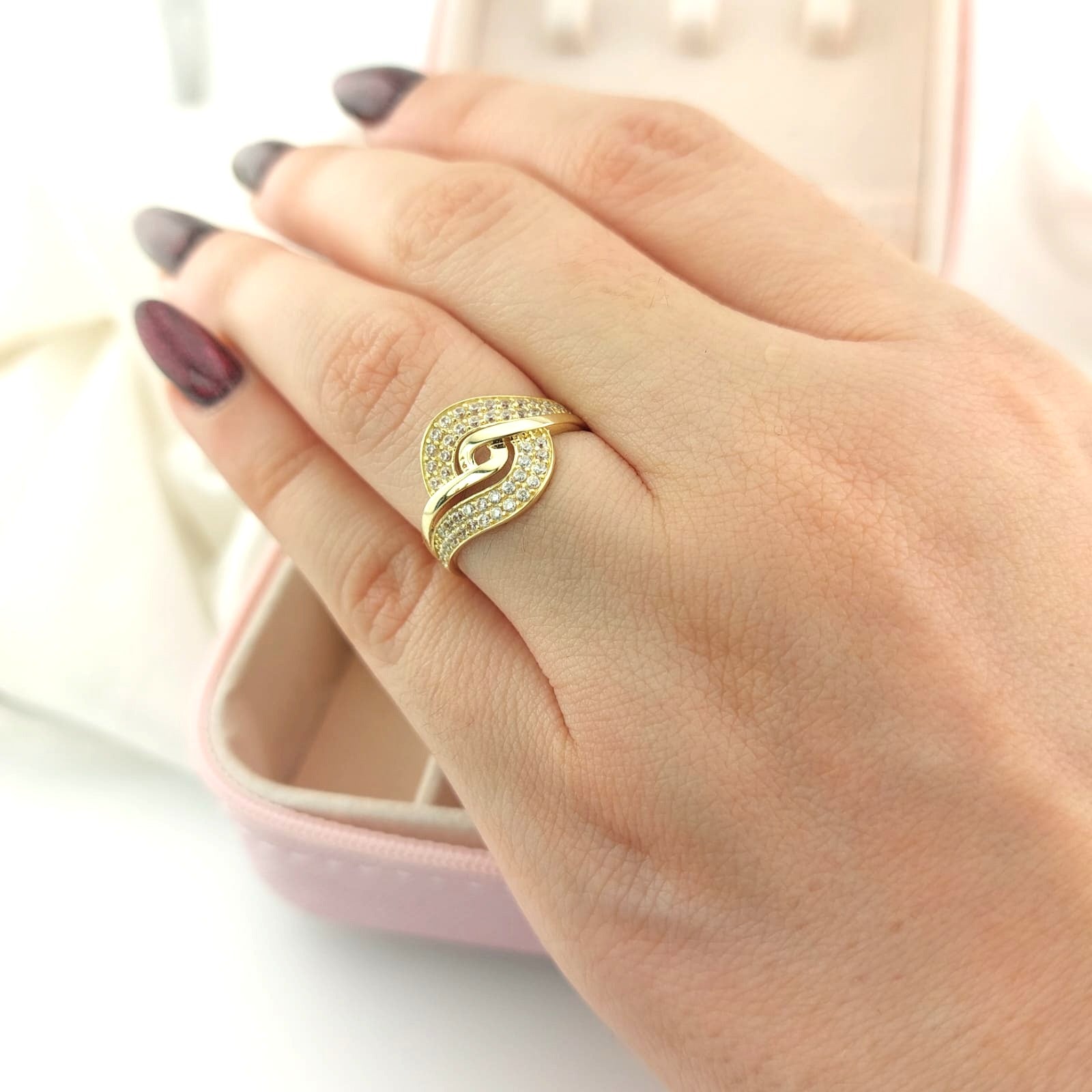 Anillo Dama Oro 10k 25755