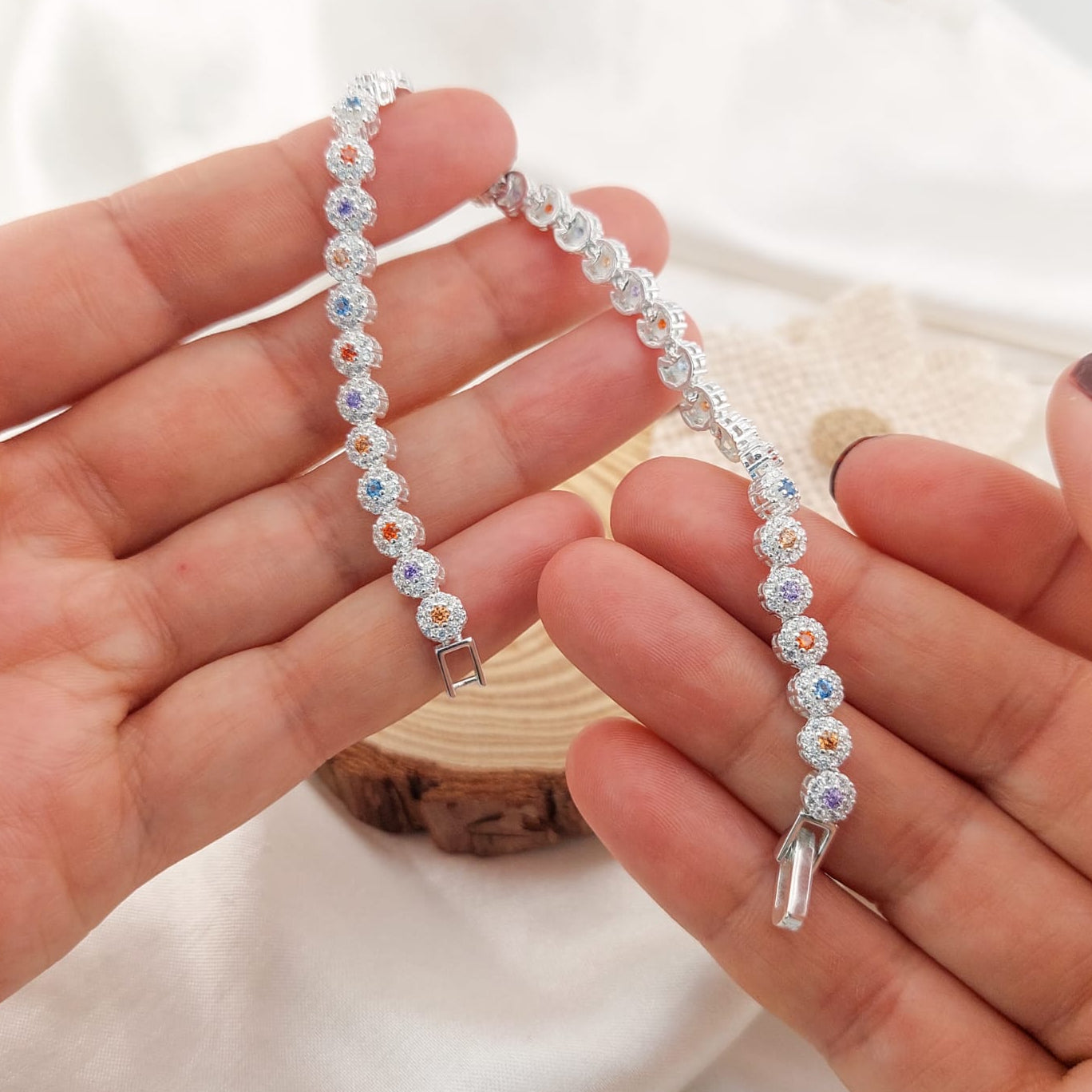 Pulsera Dama 18.5cm Plata 925 25831