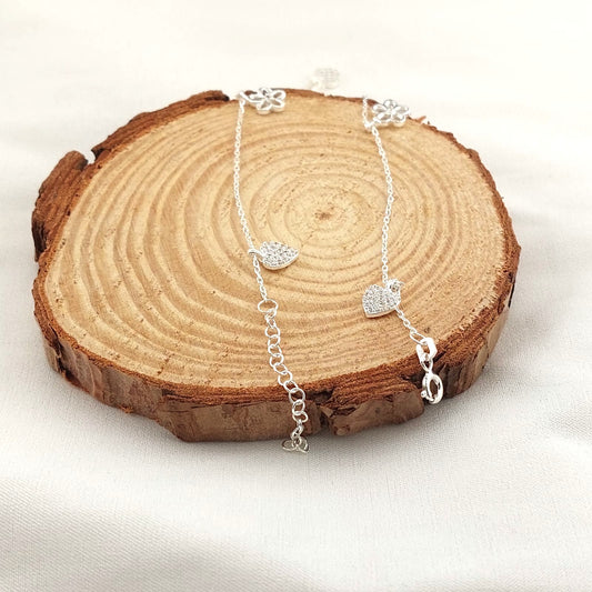 Tobillera Dama Plata 925 25944