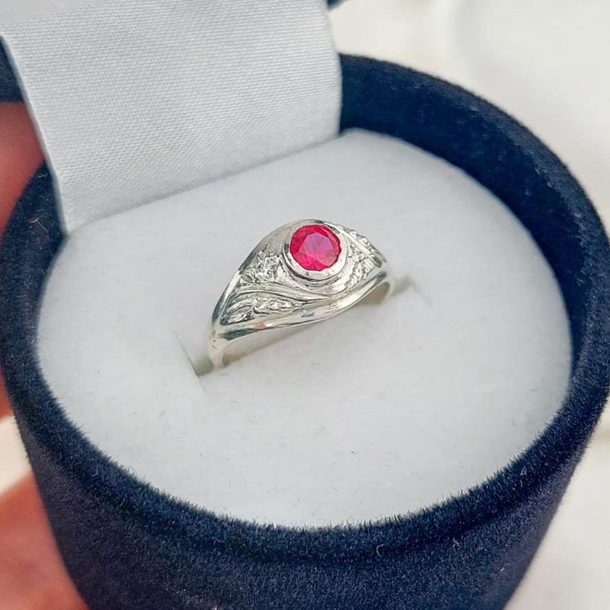 Anillo Graduación Kínder Plata 925 25150