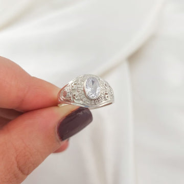 Anillo Graduación Plata 925 210000023706