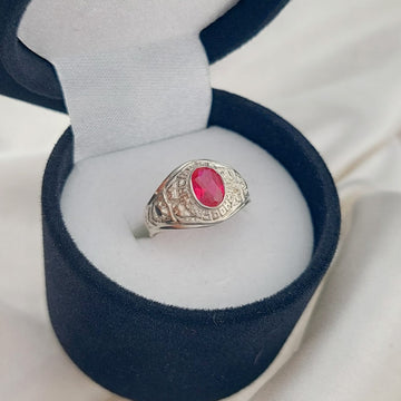 Anillo Graduación Sexto Plata 925 23740