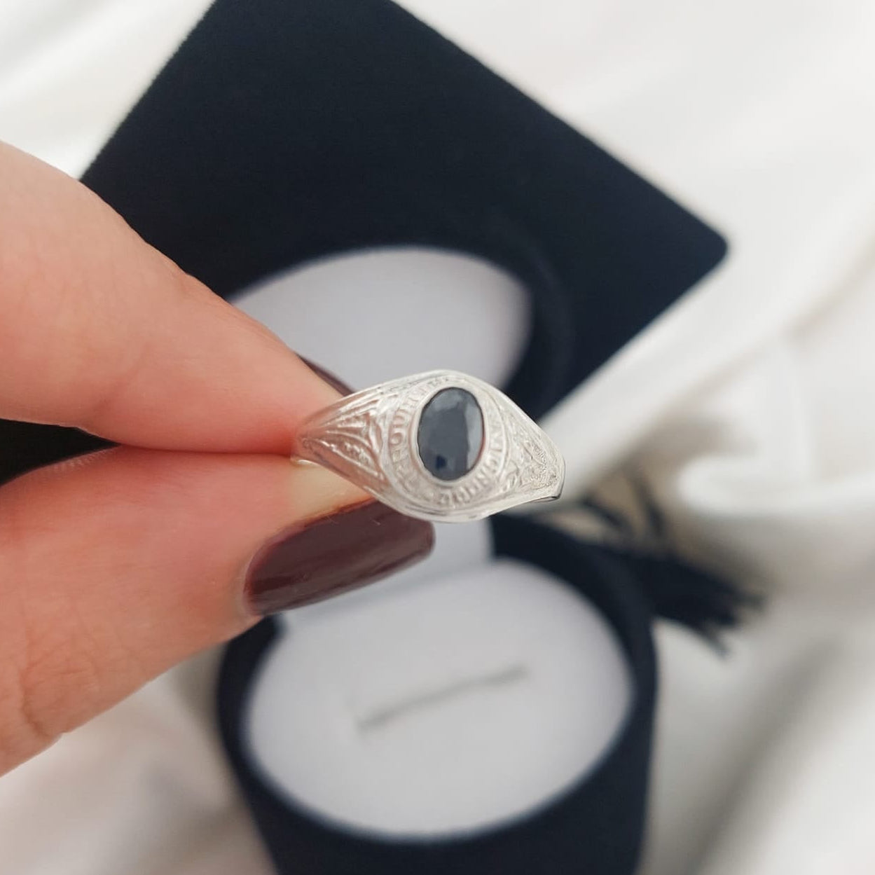 Anillo Graduación Sexto Plata 925 23712