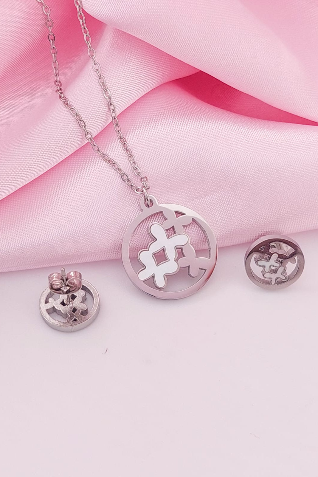 Juego Dama Acero 25607