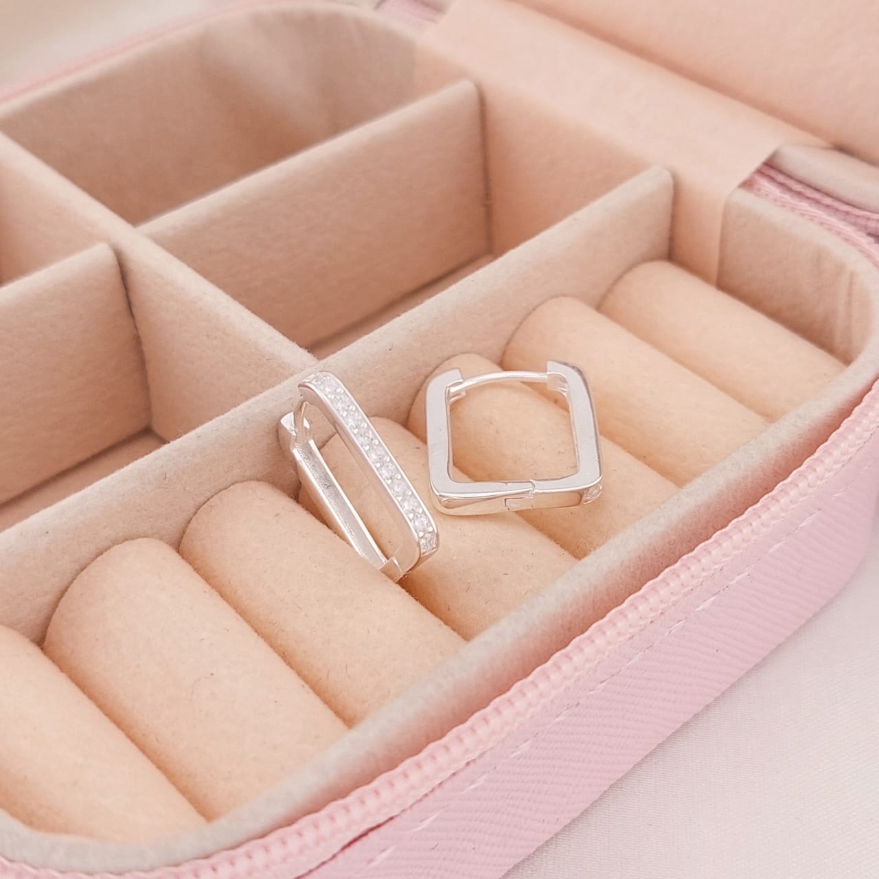 Huggies 18mm Plata 925 25987