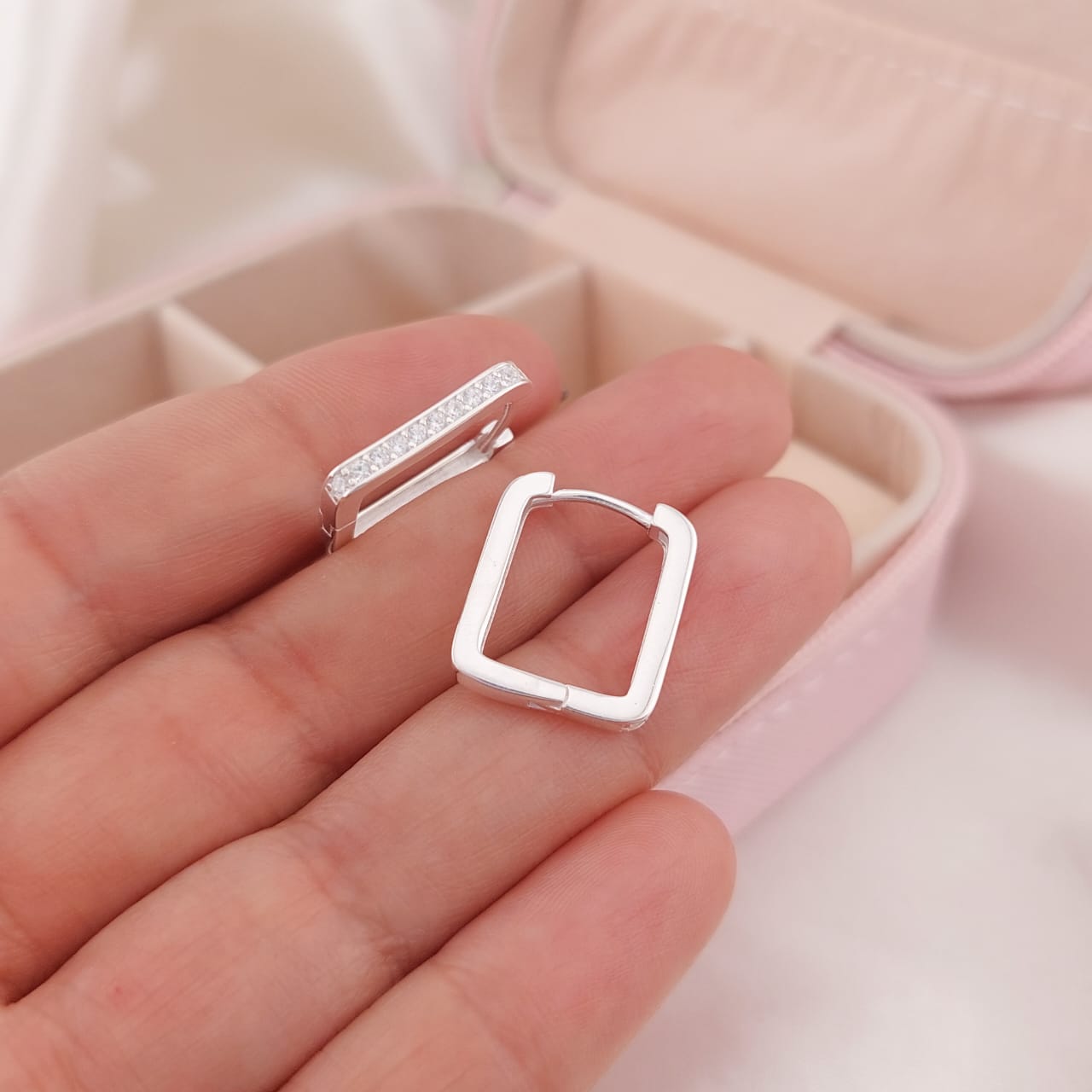 Huggies 18mm Plata 925 25987