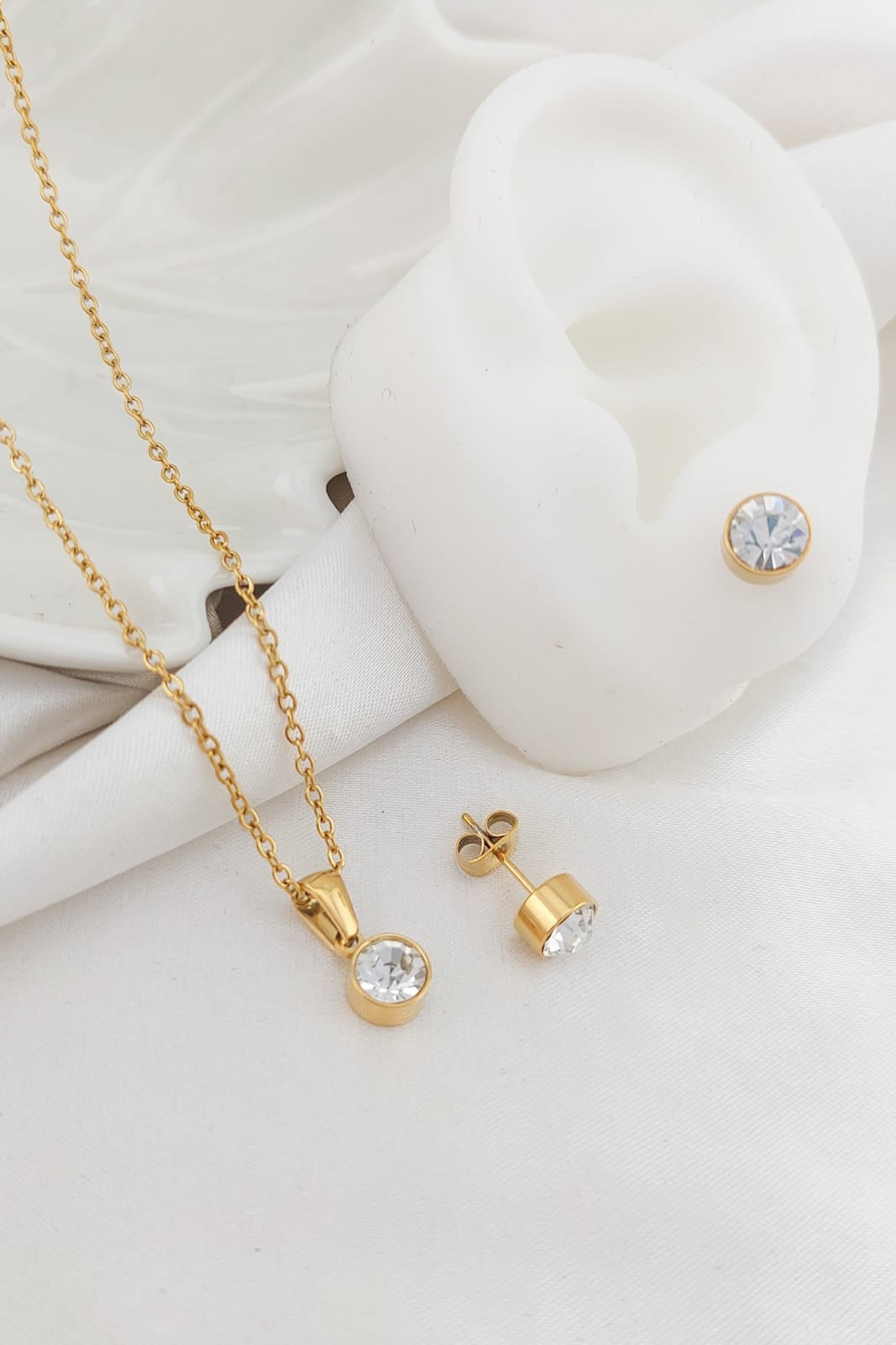 Juego Dama Acero 25704